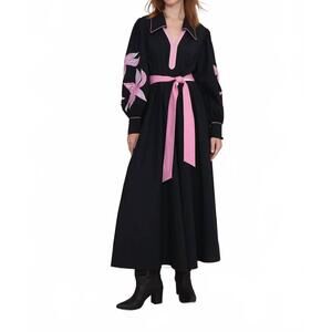 NEW VERO ALFIE royale tunic dress in black